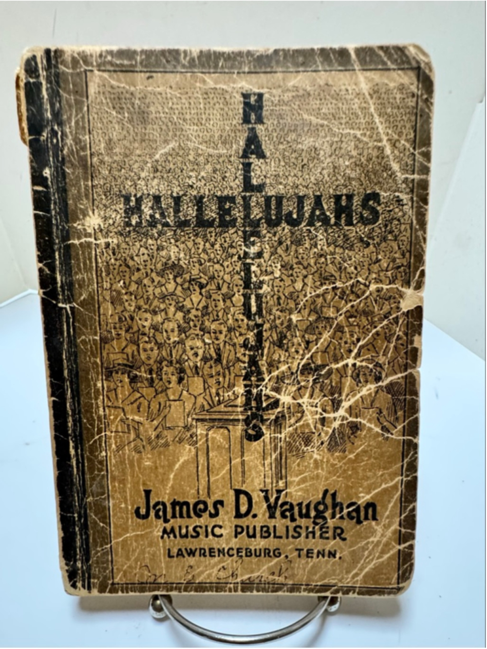 Hallelujahs by James D. Vaughan vintage hymn book 1922 Paperback
